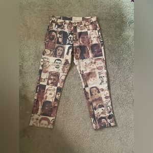 RARE KIDSUPER PORTRAITS TROUSER